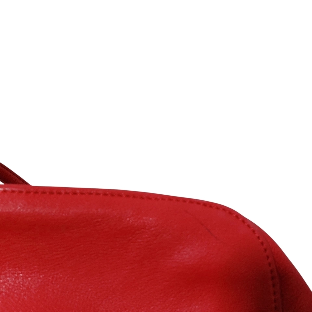 Tory Burch Michelle Bold Red Tote - Picture 5 of 8